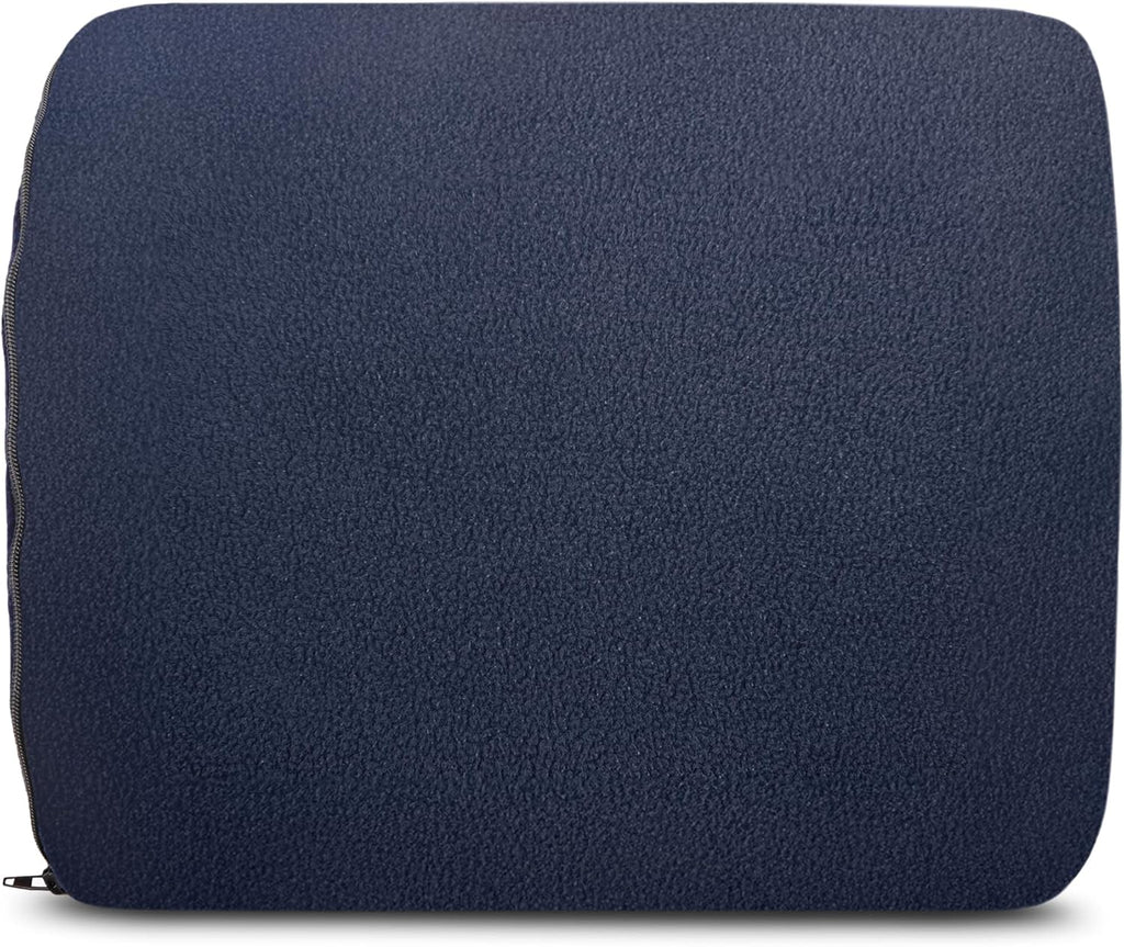 Ideas In Life 2-Speed Vibrating Neck & Back Comfort Pillow, Cordless Lightweight Chair Pillow, Battery-Powered for Home, Office, or Car, 11.25" x 9.5" x 3.25"