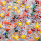 JAW BREAKERS Hard Candy 4 lb – 5 Assorted Fruit Flavors, Individually Wrapped, Bulk