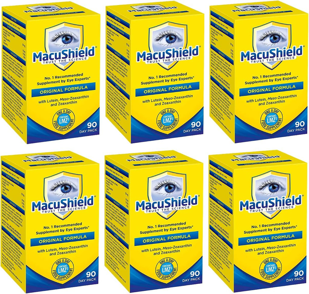 MACUSHIELD 90 CAPSULES (PACK OF 6) SUPER SAVER by Hampton Brands Ltd