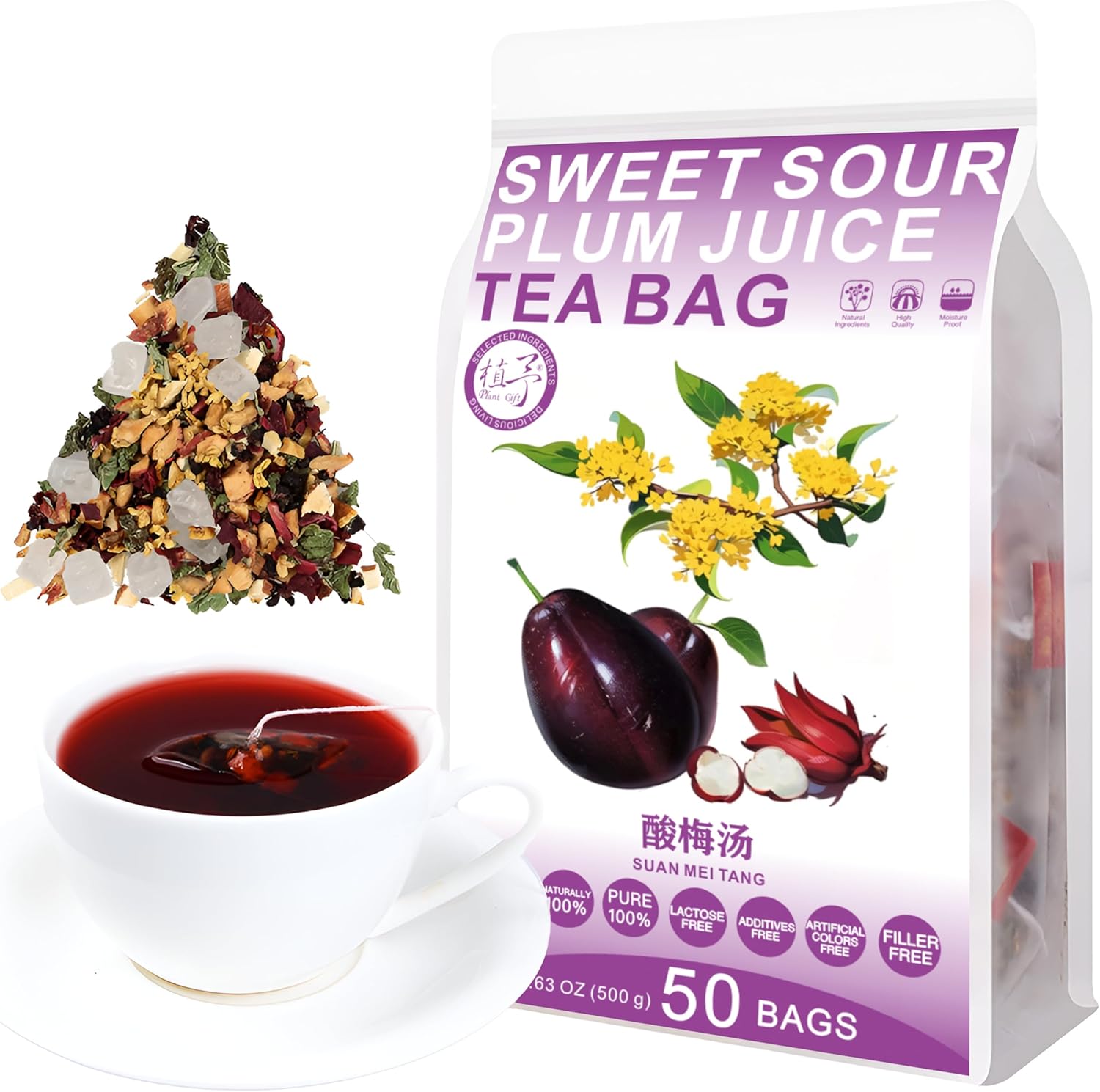 Plant Gift TEA BAG (SUAN MEI TANG)