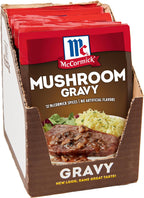 McCormick Mushroom Gravy Mix, 0.75 oz (Pack of 12)
