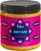 Fadwa Masala Biryani Spice Mix - 4.5 oz Jar, Salt & Sugar Free, Non-Spicy Authentic Desi Spices for Pakistani & Indian Cooking, Curry, Garam Masala - No Artificial Ingredients - Gluten Free