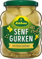 Kuhne Senf Gurken 330g/11.6oz Fine Pickles in Mustard Marinade