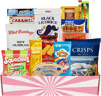 British Snack Care Package - Variety Pack of Treats from UK - Snack Box for Kids and Adults - Gift Basket of Delicious Sweets by Lecsa Specialty Snacks