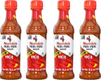 Nando's Hot PERi-PERi Sauce - Hot Heat Fiesty Blend of Garlic & Herbs - Great Substitute for Siracha | Gluten Free | Non GMO | Kosher - 9.1 oz Bottle (4 Pack)