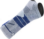 Bauerfeind - ManuTrain - Wrist Support - Relieves Strain and Stabilized During Movement - Right Wrist - Size 3 - Color Titanium