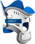 Miami J Cervical Collar - Neck Brace for Restricting Cervical Motion-Nerve & Post-Surgery Relief , Neck Pain Relief, Decompression & Support - Rigid Posture Corrector & Stretcher for Whiplash (MJ-500 / Tall)