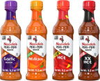 Nando's PERi PERi Hot Sauce Lovers Pack - Garlic, Medium, Hot, Extra Extra Hot Piri Piri Sauce Set - 9.1oz Bottles, 4PK