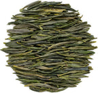 Oriarm 250g / 8.82oz Mount Emei Zhu Ye Qing Green Tea - Bamboo Leaf Green Chinese Tea Loose Leaf - Yuqian 3rd Grade - Naturally High Mountain Grown