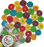 FirstChoiceCandy Licorice Wheels Gummy Candy (Two Faced Rainbow, 2 Pound)