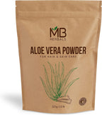 MB Herbals Aloe Vera Powder 8 oz (227 Gram / 0.5 lb) | Aloe barbadensis Powder | Natural Skin Moisturizer | Promotes Hair Growth | for External Use Only
