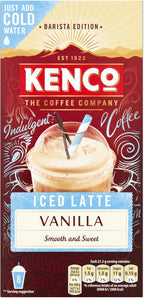 Kenco Instant Iced Vanilla Latte 8X21g