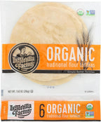 La Tortilla Factory, Tortilla Traditional Organic, 6 Count, 7.62 Ounce