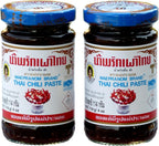 Mae Pranom Thai Chili Paste Nam Prik Pao 4 Ounce (Pack of 2)