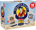 Pirate's Booty Aged White Cheddar and Cheddar Blast Cheese Puffs Variety Pack, Gluten-Free, Kids Snacks, 0.5oz and 0.75oz (18ct)