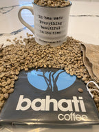 Kenya AA Grade Unroasted Green Arabica Coffee Beans from Kenyan Highlands - 100% Pure Arabica Coffee Beans With Optimal Flavor Freshness - Handpicked, Washed & Sun Dried - 3 LB
