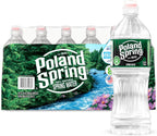 Poland Spring Maine Spring Water Bottles with Sports Flip Cap, 24-Pack - Still Bottled Water with Naturally Occurring Minerals for Taste - 23.7 Fl Oz