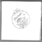 shop inc Pack of 15 Luxury Christening Toadstool Design Silver Foil Finished Large Napkins (3 Ply)