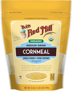 Bob's Red Mill Organic Medium Grind Cornmeal, 24 OZ