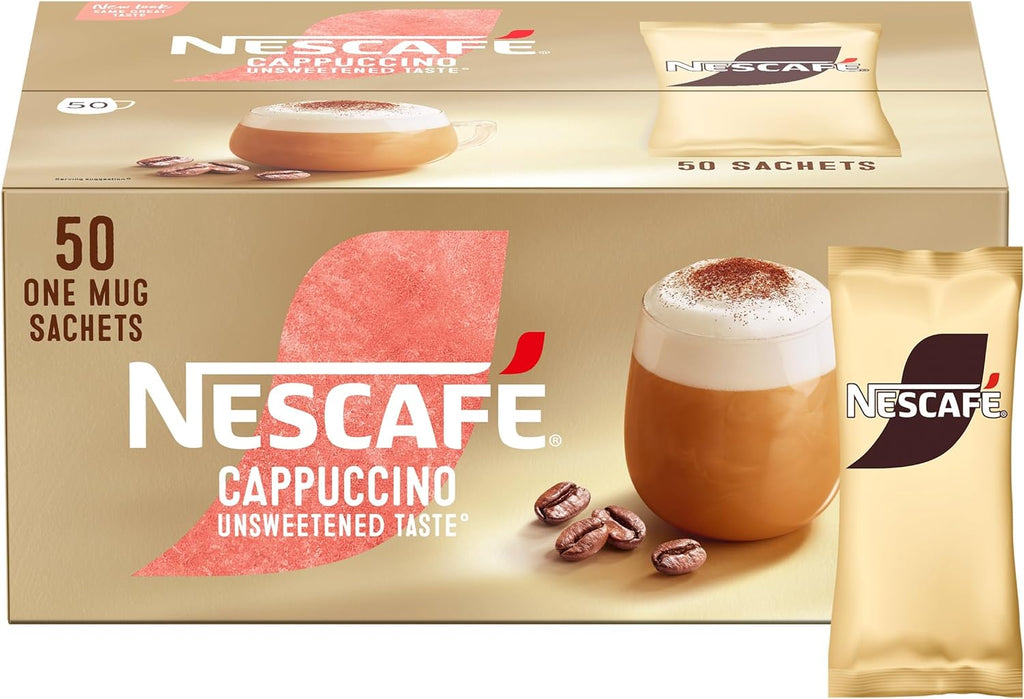 NESCAFE UNSWEET Cappuccino SACH PK50 16G