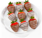 A Gift Inside 9 Berry Bites Chocolate Covered Strawberries by Love Berries (Fun Size)