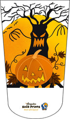 Heal with Appeal Amputee stump sock Scary Tree V1, 3Ply stump sock