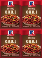 McCormick Original Chili Seasoning Mix, 1.25 oz (Pack of 4)
