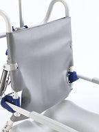 Invacare 1470081 Aquatec Ocean Ergo Shower Wheelchair withChest Safety Belt