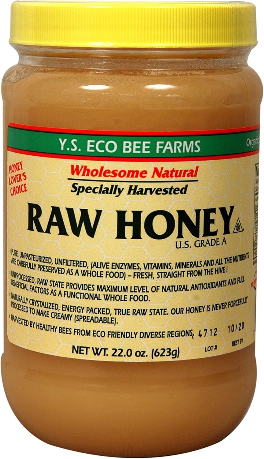 Y.S. Eco Bee Farms Raw Honey - 22 oz