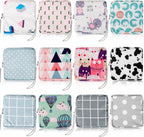Paterr 12 Pcs Sanitary Napkin Storage Bag Set Including Portable Period Pouch Hand Wrist Strap Lanyard String Holder Tampons Holder Pouch First Period Gift for Teen Girls (Cute Style)