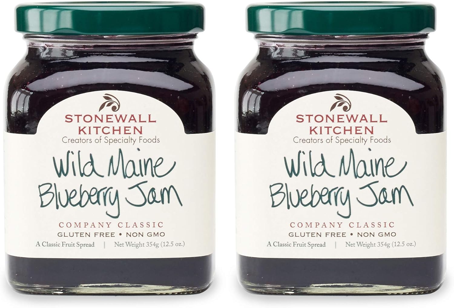 Stonewall Kitchen Wild Maine Blueberry Jam, 12.5 Ounces (Pack of 2)