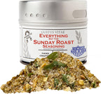 Everything But the Sunday Roast Seasoning | Gourmet Spice Blend | Non GMO, All Natural | Handmade in Small Batches in USA | Artisanal Seasoning Mix | Magnetic Tin | GLP-1 Friendly | Sustainably Sourced Rub | Ultra Premium | Gustus Vitae