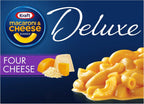 Kraft Deluxe Four Cheese Macaroni and Cheese Meal (14 oz Box)