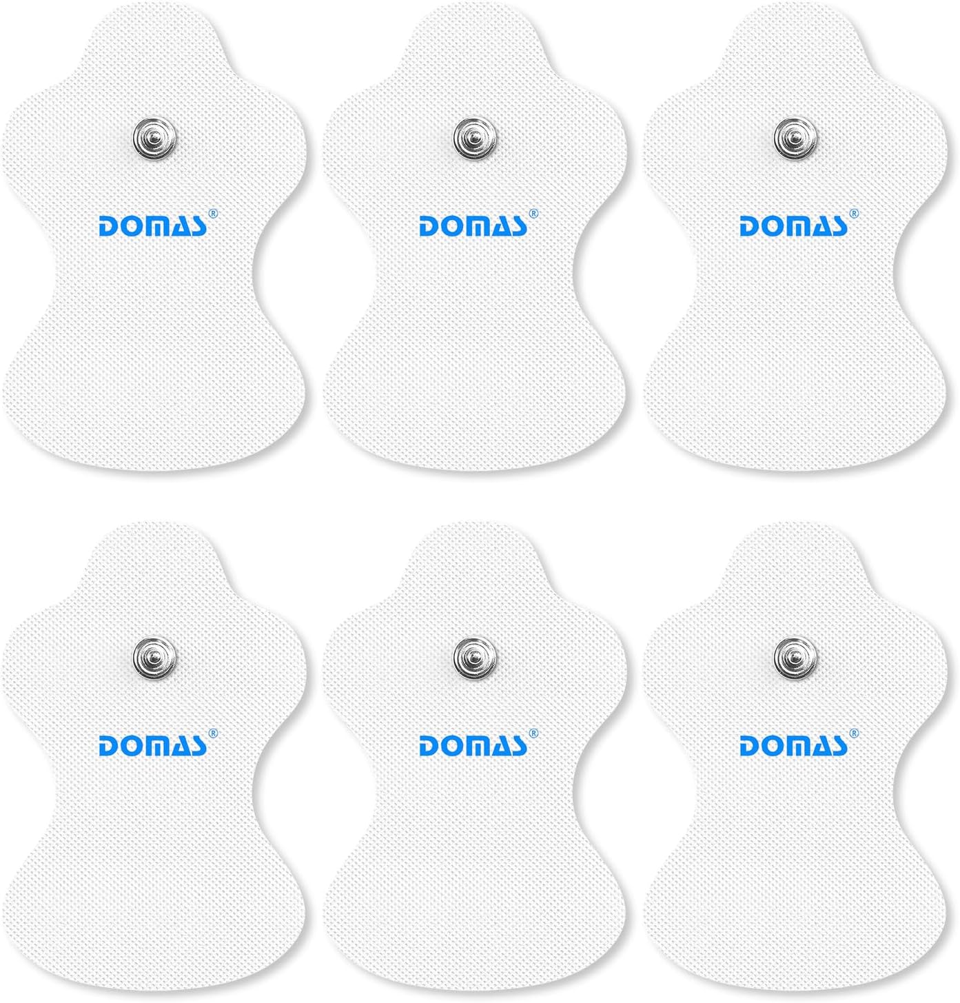 6PCS Replacement Pads Compatible with Omron TENS Units – PM500, PM400, PM3030 & More