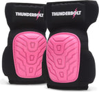 Thunderbolt Knee Pads for Women for Work for Flooring, Gardening, Cleaning, Tile Work, with Comfortable Gel Cushion and Anti-Slip Straps