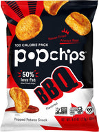 popchips - 226515 PopChips, BBQ Potato Chips, 0.8 Oz (Pack of 24)