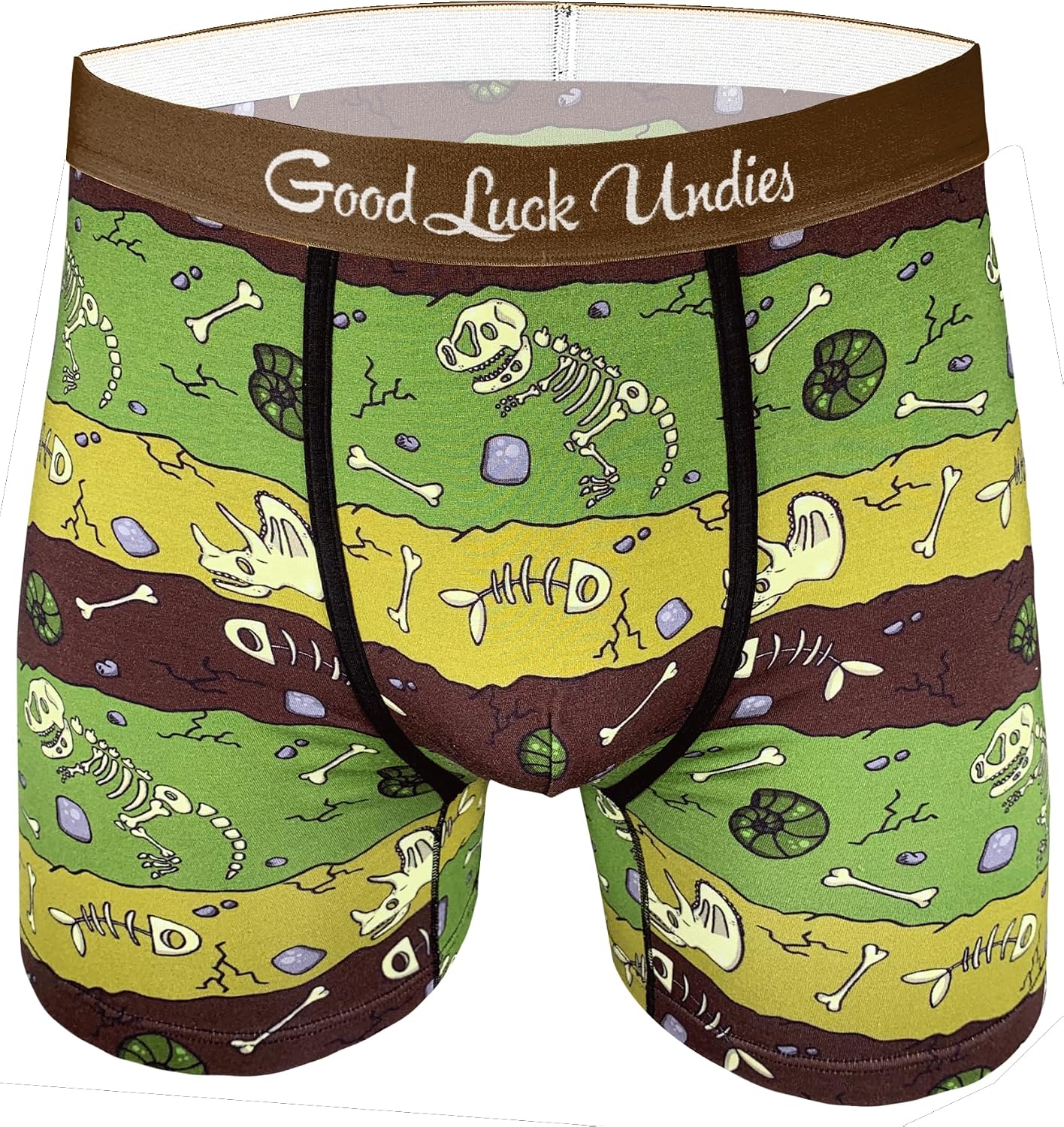 Good Luck Undies Dinosaur Boxer Brief Underwear