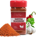 Eastanbul Harissa Seasoning, 6oz, Harissa, Asian Spices and Seasonings, Perfect Spice Blend with Chili Peppers, Paprika, Garlic, Cumin, Coriander, and Cayenne, Very Low Sodium, No MSG, No Filler