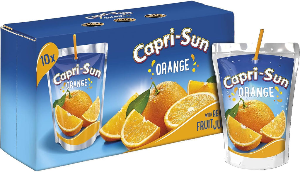 Capri Sun Orange Juice Drink 200 Ml (pack Of 40)