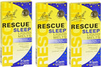 Bach Rescue Sleep Liquid Melts, Dissolvable Capsules 28 ea ( Pack of 3 )