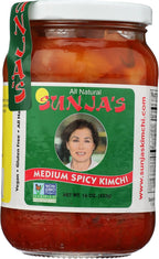 Sunja's Medium Spicy Cabbage Kimchi, 16 oz