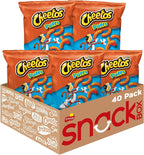 Cheetos Cheese Flavored Snacks, Puffs, 0.875 Ounce (Pack of 40)
