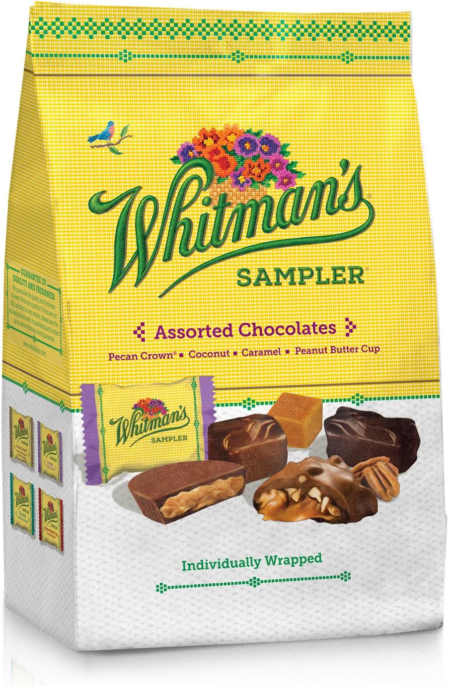Whitman's Assorted Chocolates, 18.25 Ounce Gusset Bag