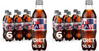 Diet Coke Soda Soft Drink, 16.9 fl oz, 12 Pack