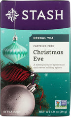 Stash Tea Company, Christmas Eve Herbal, 18 Count