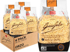 Garofalo - Premium Durum Wheat Semolina Orzo Pasta Italian Made, Bronze-Drawn, Al-Dente, One-Ingredient Pasta (4 pack)
