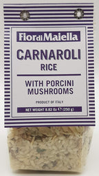 Risotto 3 Pack 8.82oz (250gr) by Fior di Maiella (Italian Import) (Porcini Mushroom)