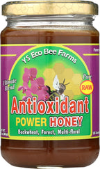 Raw Antioxidant Power Honey YS Eco Bee Farms 13 oz Paste