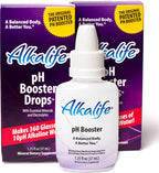 Alkalife pH Booster Drops, 2 Pack, Turn Any Drinking Water Into pH 10 Alkaline Water, 360 Servings Per Bottle, The Original Patented Formula, Electrolytes & Minerals