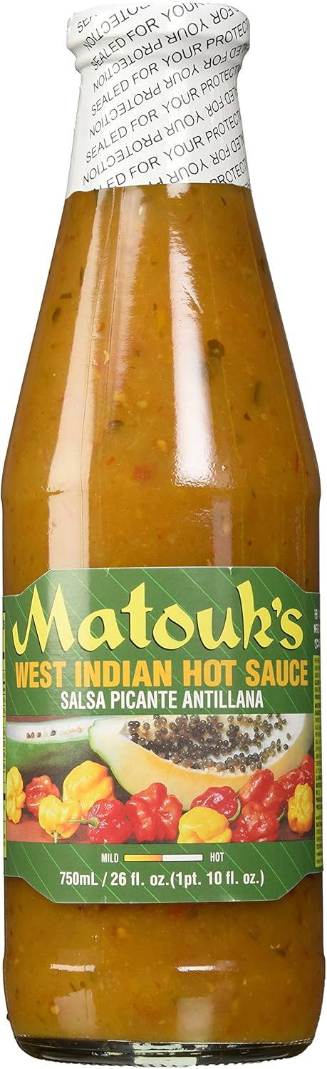 Matouk's West Indian Hot Sauce, 26 Ounce